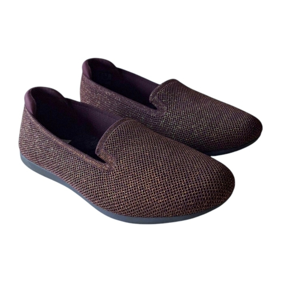 Clarks Cloudsteppers Carly Dream Flats Burgundy 9W Wide